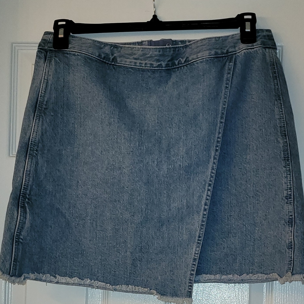 Loft  jean skirt